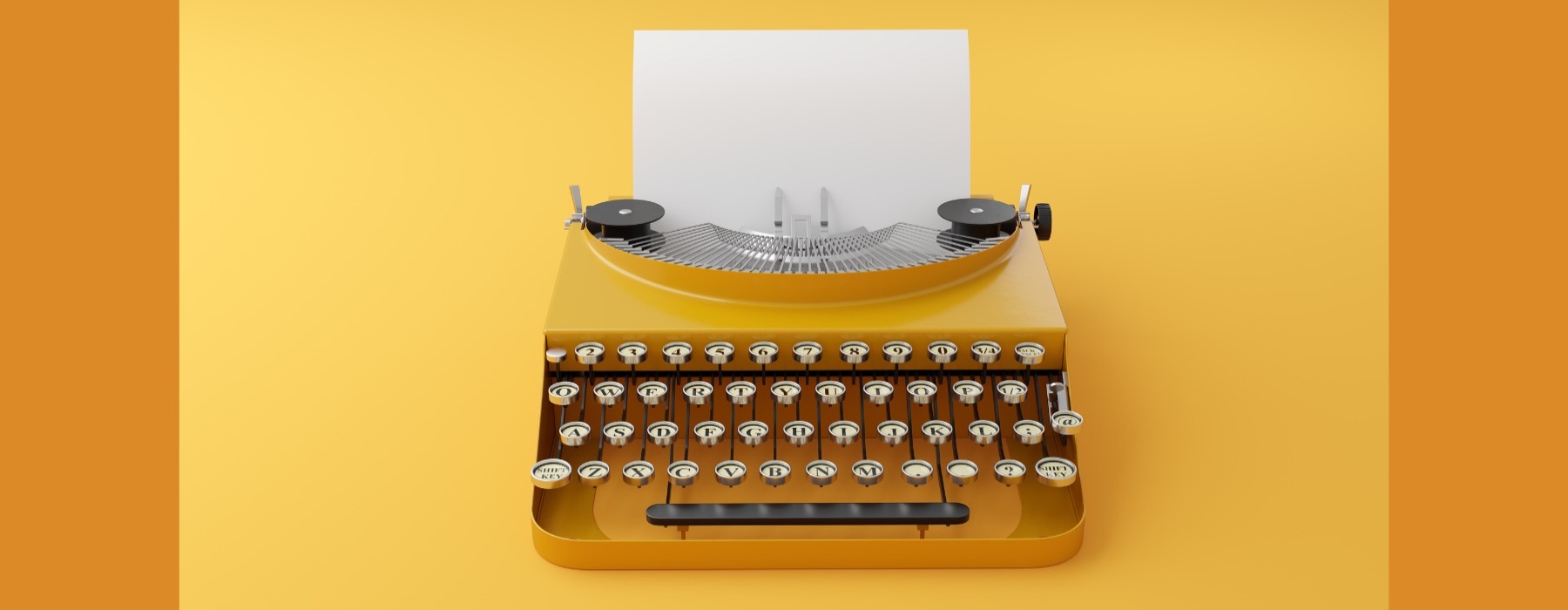 a typewriter