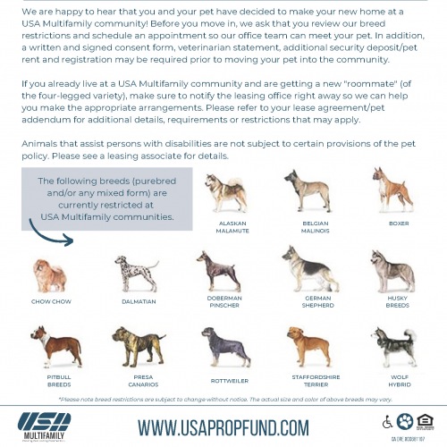 Breed Restrictions and Guidelines