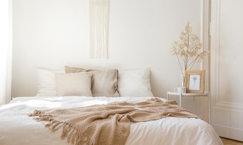 April Blog Fresh Bedroom With Earthy Colors
